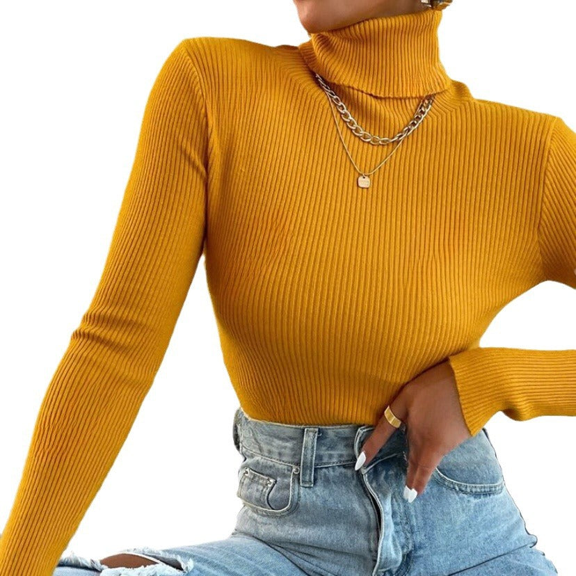 Helvano | Rollkragenpullover mit Rippstruktur für Damen