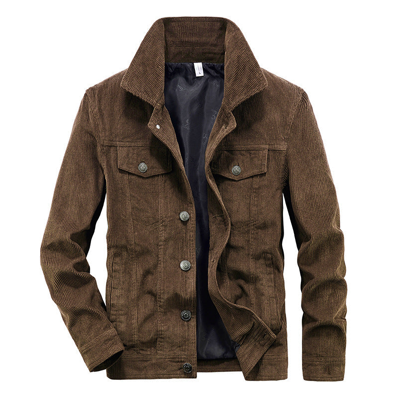 Helvano | Dünne Cordjacke für Herren