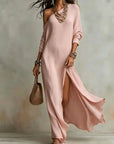 Helvano | One-Shoulder Kleid für Damen