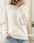 Helvano | Klassischer Warmer Strickpullover für Damen