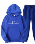 Helvano | Hoodie und Hose Set für Damen