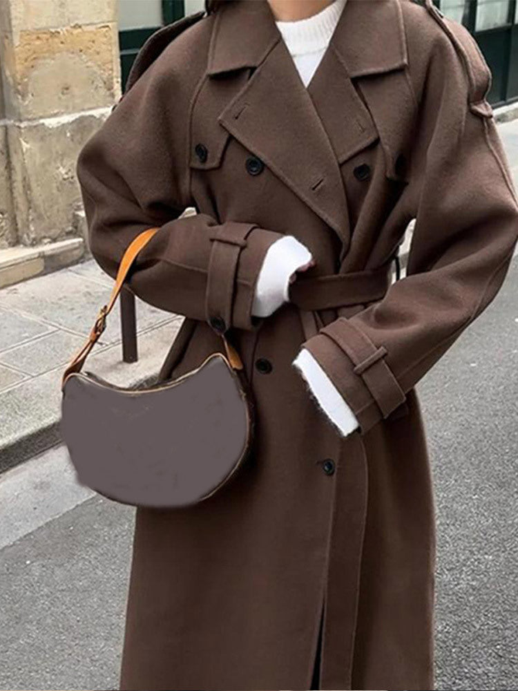 Helvano | Oversized Wollmantel für Damen
