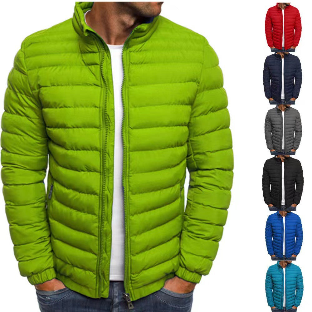 Helvano | Leichte Steppjacke für Herren mit Stehkragen