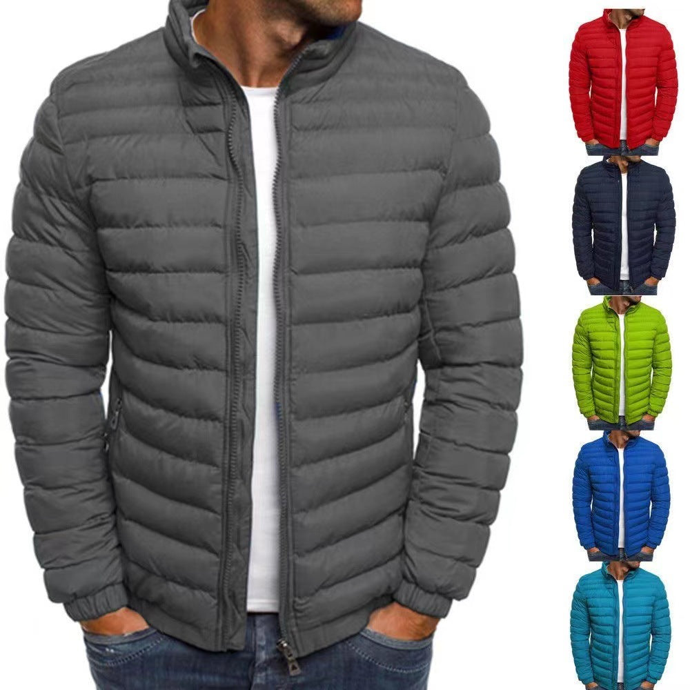 Helvano | Leichte Steppjacke für Herren mit Stehkragen