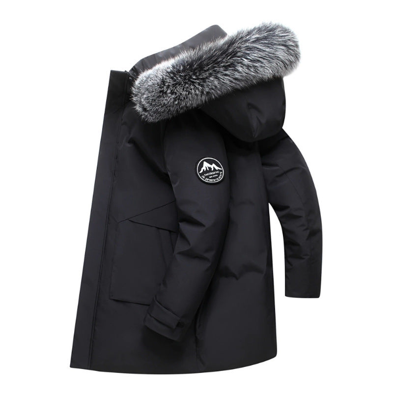 Helvano | Damen Winterparka mit abnehmbarer Kapuze und Kunstfell