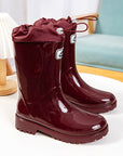 Helvano | Gummistiefel für Damen mit Schnürung