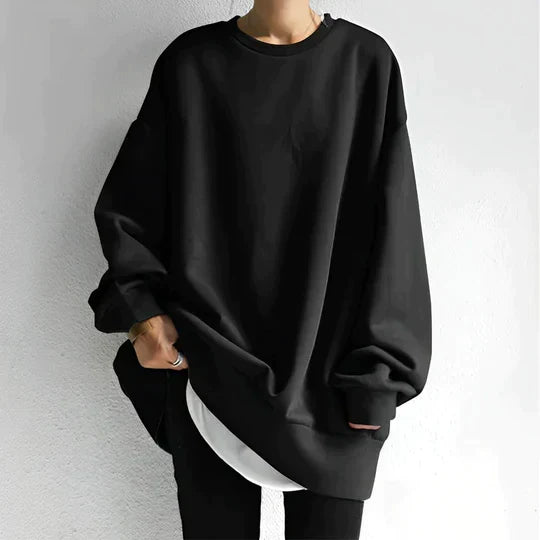 Helvano | Oversized Sweatshirt für Damen