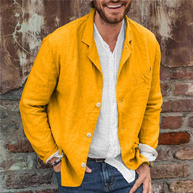 Helvano | Lässiger Leinen-Blazer für Herren