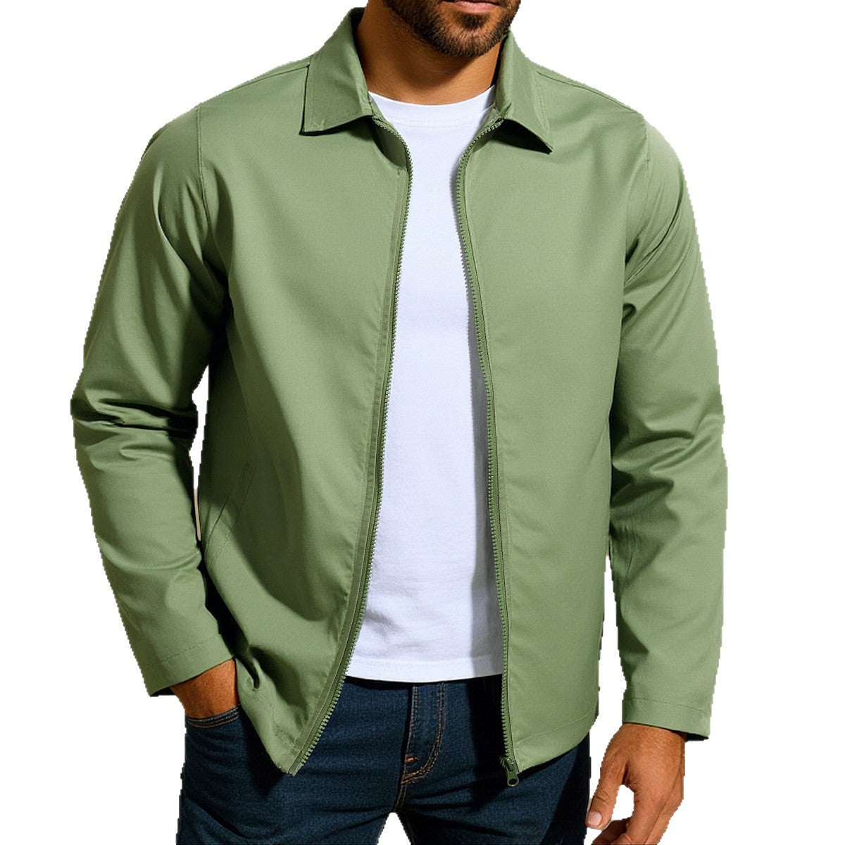 Helvano | Herren Freizeitjacke mit Windschutz