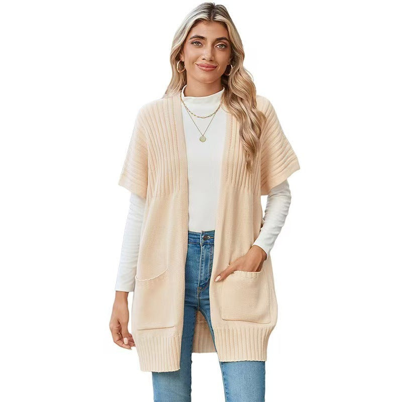 Helvano | Leichter offener Strickcardigan für Damen