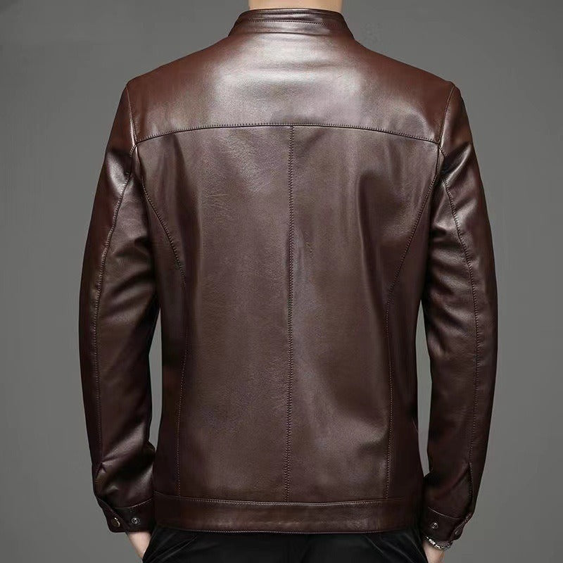 Helvano | Lässige Lederjacke für Herren
