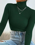 Helvano | Rollkragenpullover mit Rippstruktur für Damen