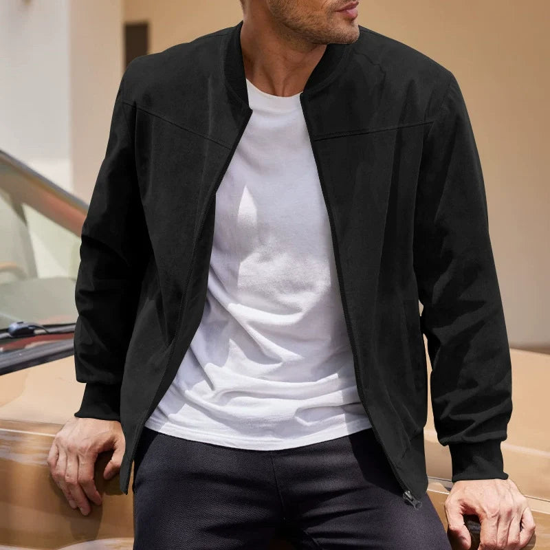 Helvano | Herren Wildlederoptik-Jacke
