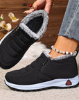 Helvano | Winter Slip-On Sneaker für Damen mit warmem Futter