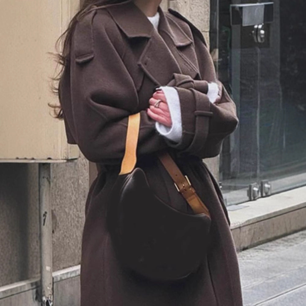 Helvano | Oversized Wollmantel für Damen