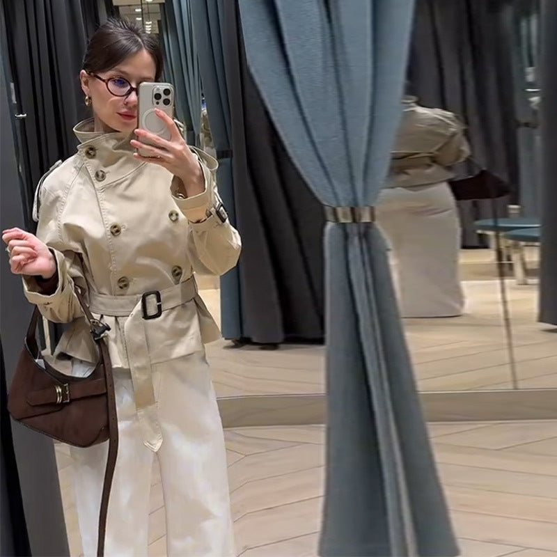 Helvano | Trenchcoat für Damen mit Gürtel
