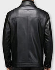 Helvano | Slim-Fit Lederjacke für Herren
