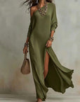 Helvano | One-Shoulder-Kleid für Damen