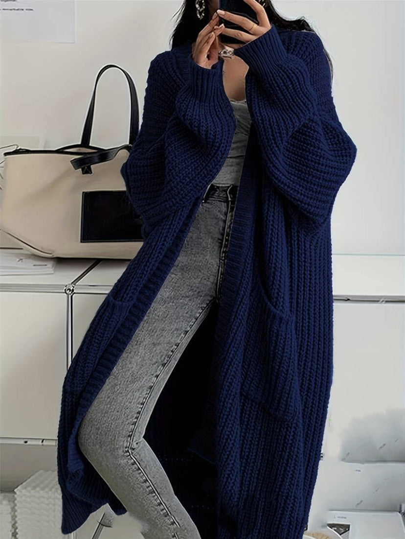 Helvano | Oversized Strickmantel für Damen