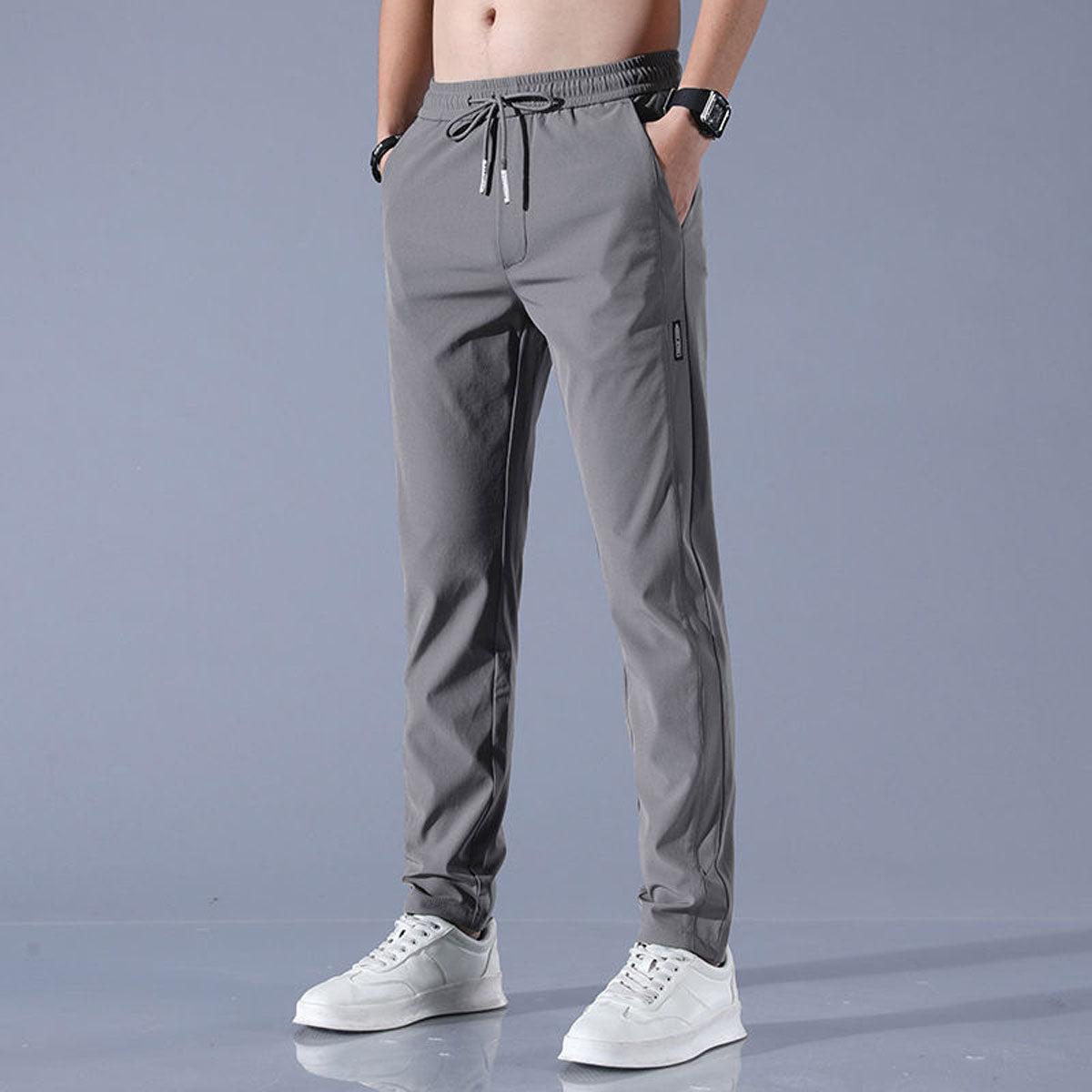 Helvano | Schnelltrocknende Herrenhose mit Kordelzug