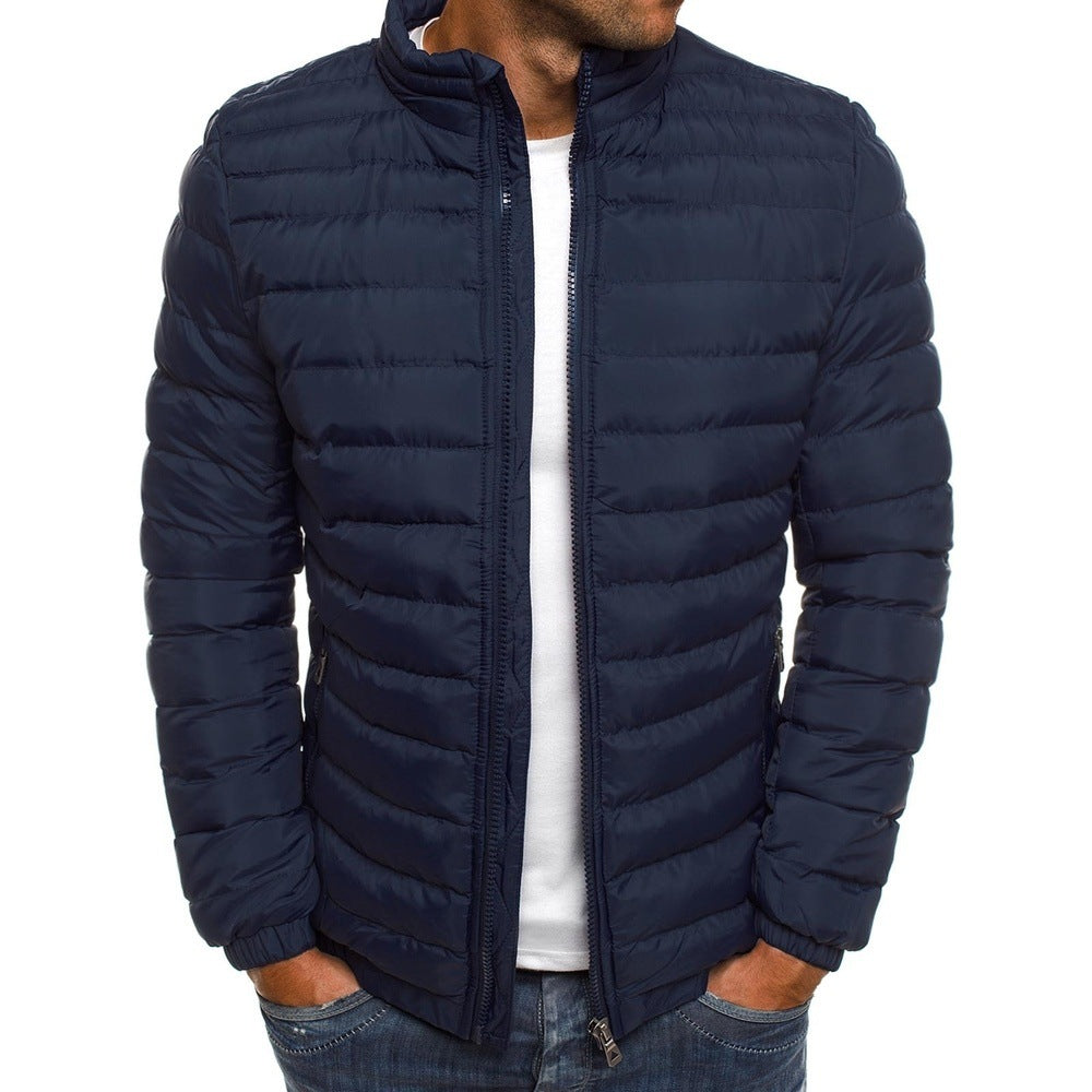 Helvano | Leichte Steppjacke für Herren mit Stehkragen