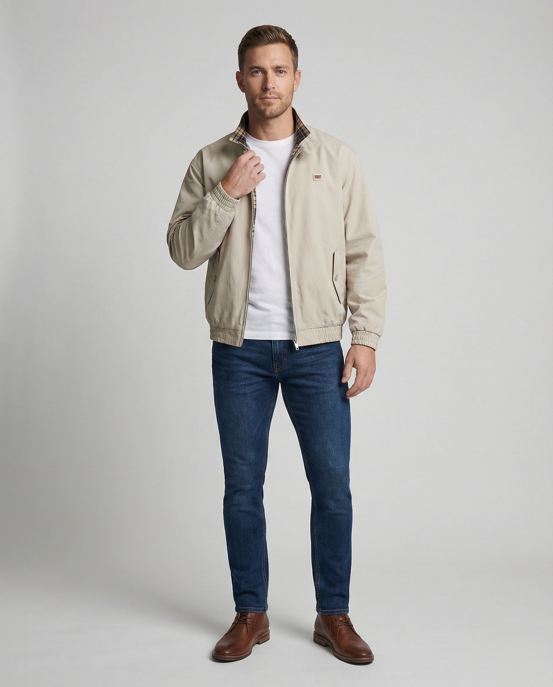 Helvano | Wendejacke mit Karomuster für Damen &amp; Herren