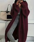 Helvano | Oversized Strickmantel für Damen