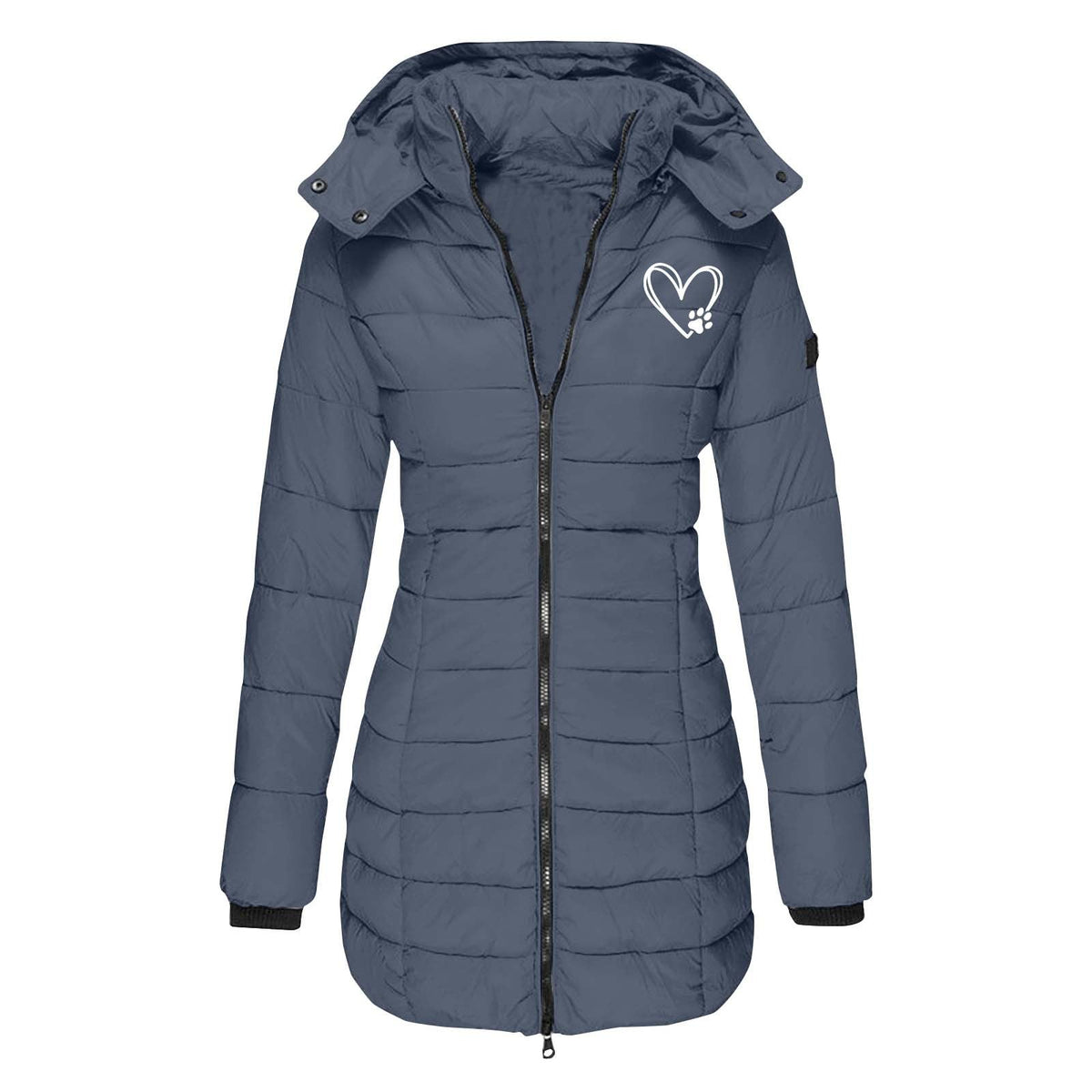 Helvano | Gesteppte Winterjacke mit abnehmbarer Kapuze für Damen