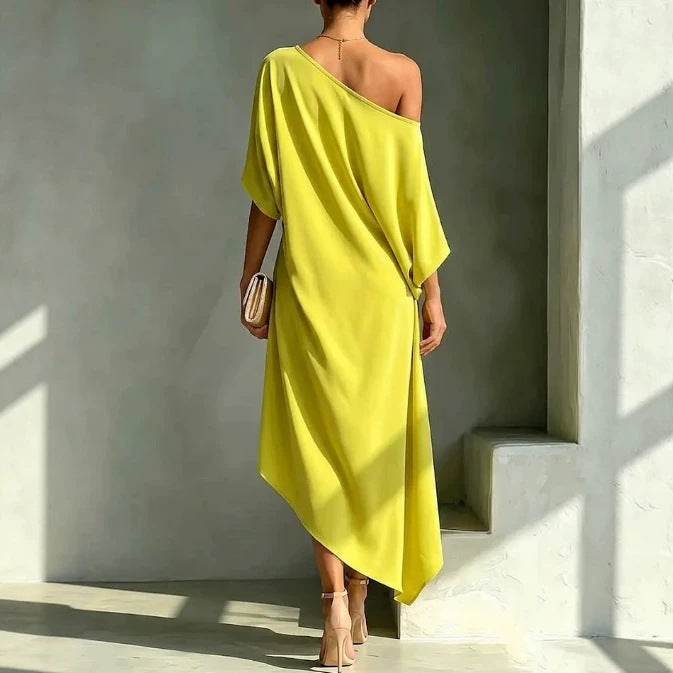Helvano | Asymmetrisches Kleid für Damen