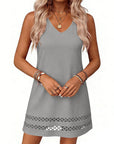 Helvano | Mini-Kleid aus Spitze für Damen
