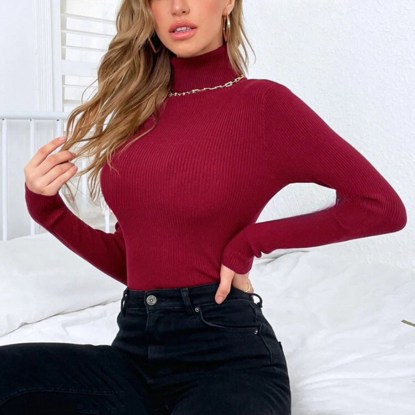 Helvano | Rollkragenpullover mit Rippstruktur für Damen