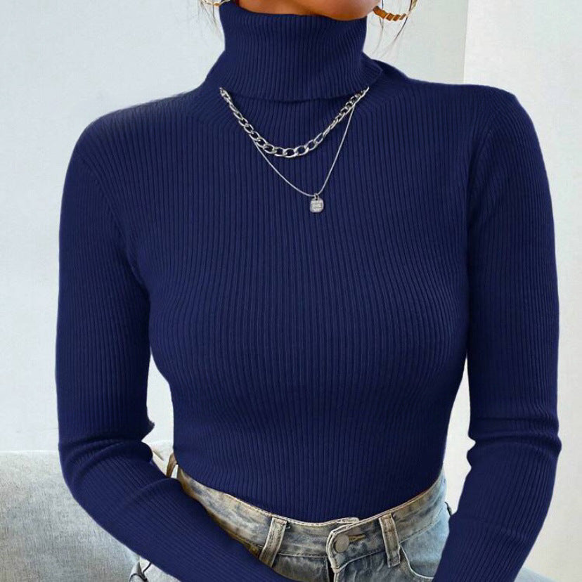 Helvano | Rollkragenpullover mit Rippstruktur für Damen