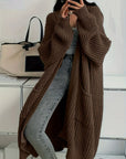 Helvano | Oversized Strickmantel für Damen