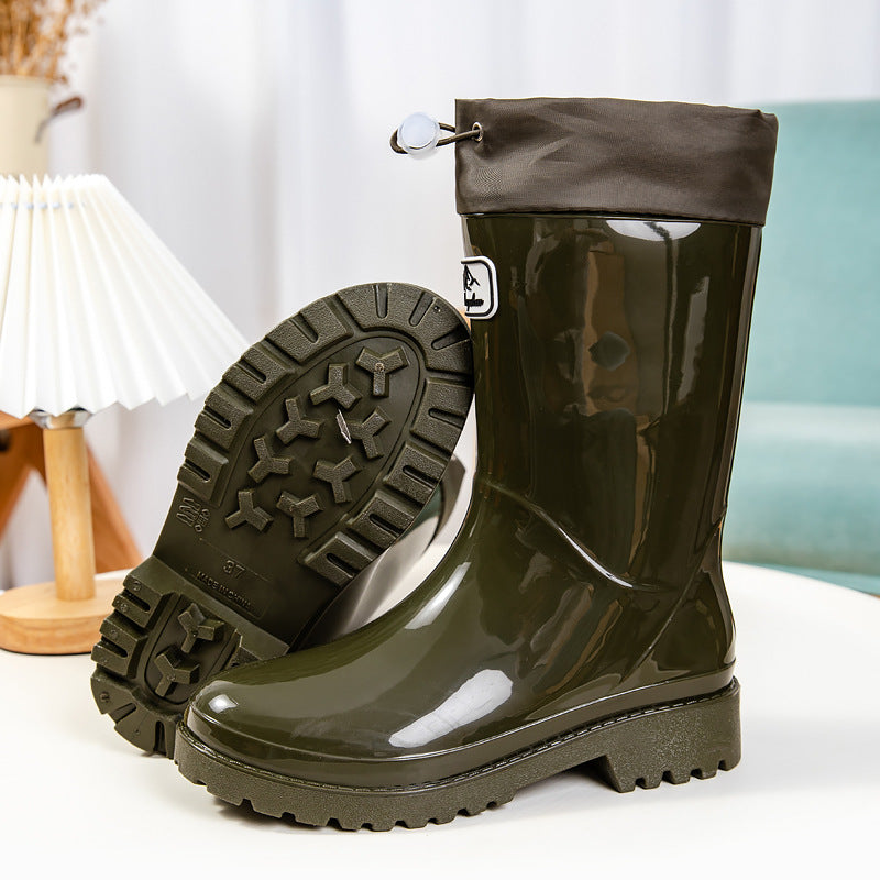Helvano | Gummistiefel für Damen mit Schnürung