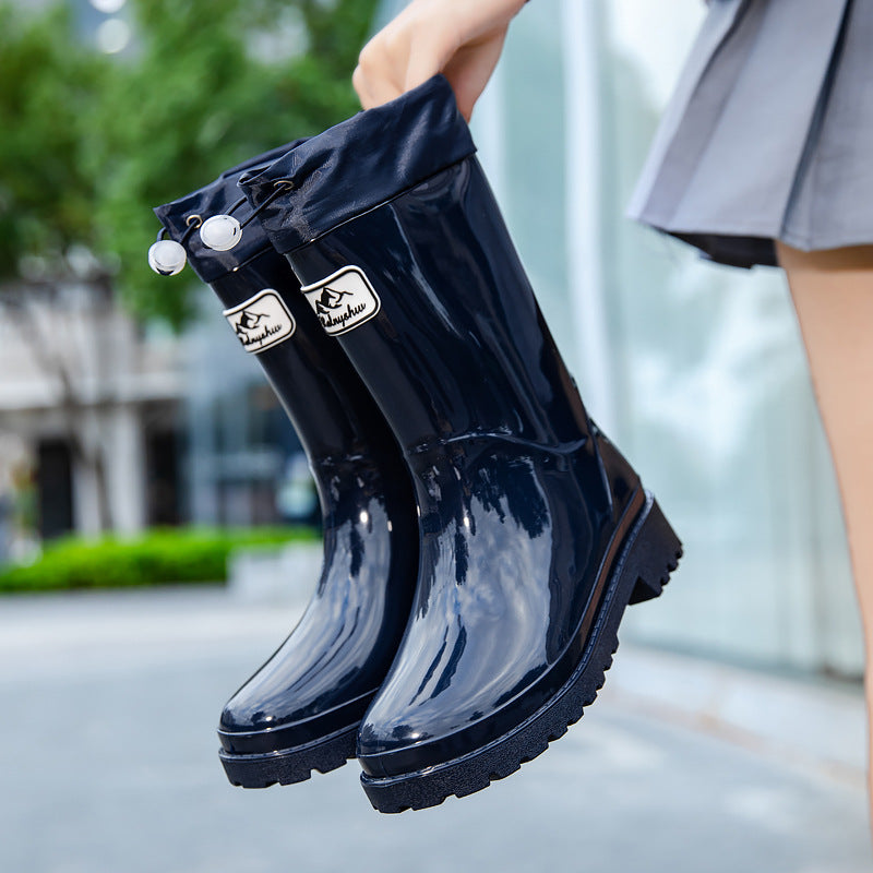 Helvano | Gummistiefel für Damen mit Schnürung