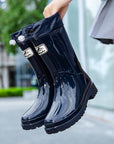 Helvano | Gummistiefel für Damen mit Schnürung