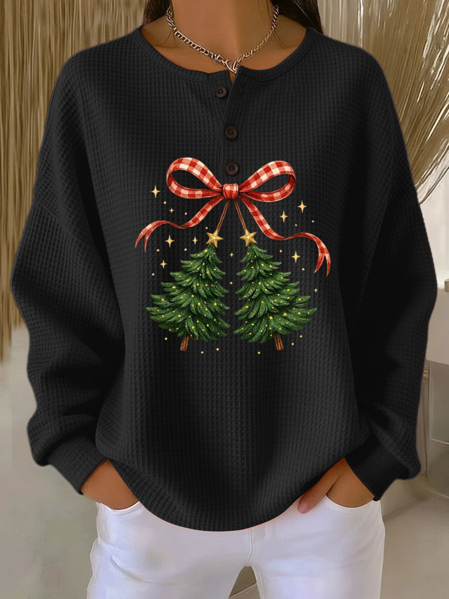 Helvano | Damen Waffelstrick-Pullover
