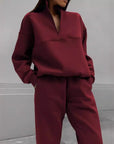 Helvano | Sportlicher Jogginganzug für Damen mit Zip-Hoodie