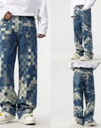 Helvano | Herren-Jeans mit Pixel-Effekt