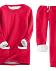 Helvano | Kuscheliger Fleece-Loungeanzug für Damen