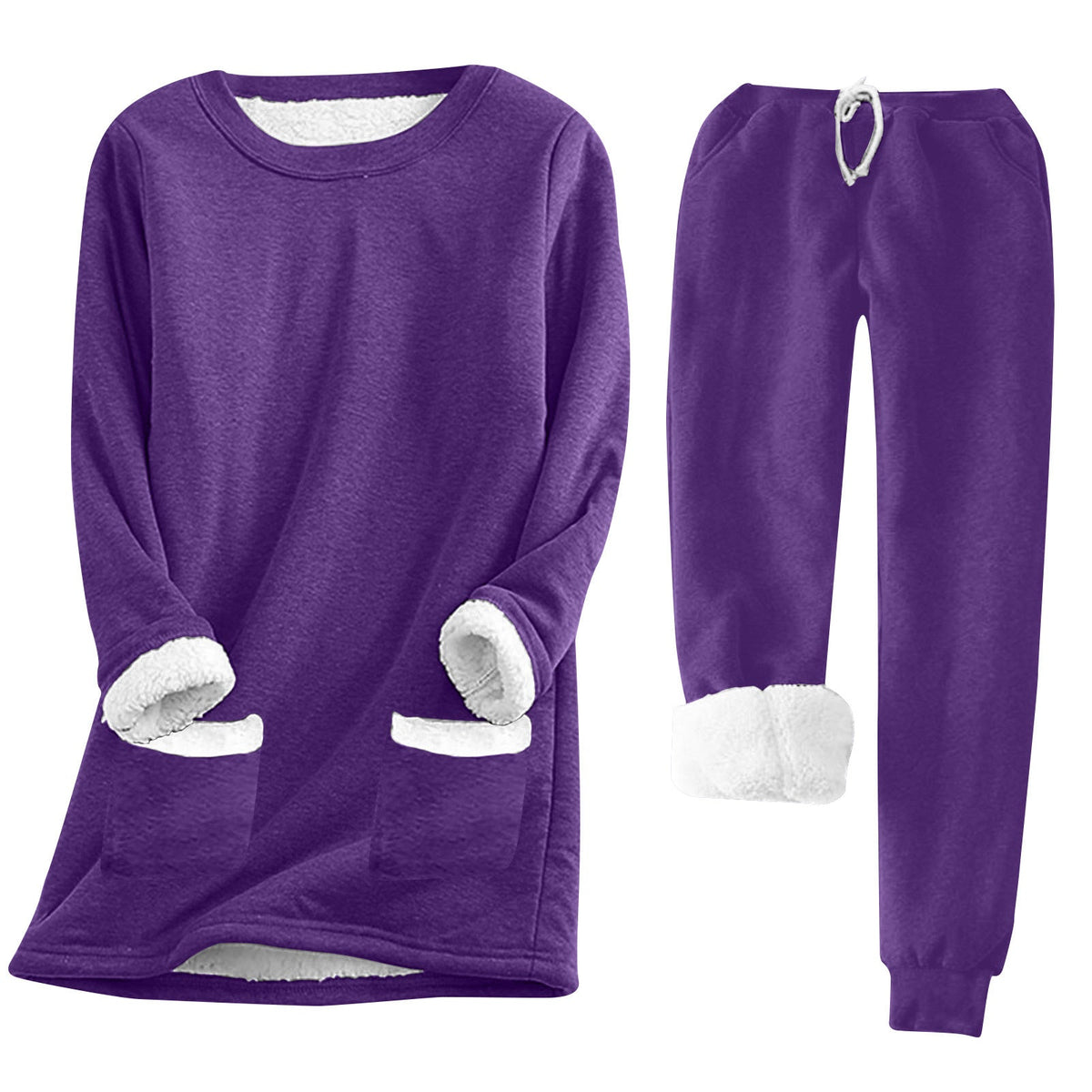 Helvano | Kuscheliger Fleece-Loungeanzug für Damen