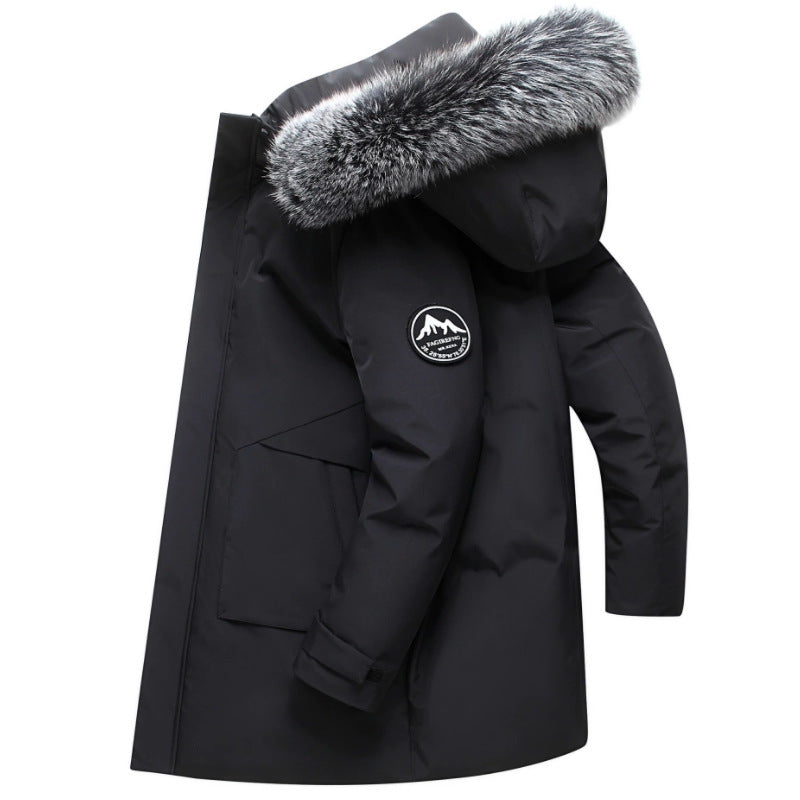 Helvano | Damen Winterparka mit abnehmbarer Kapuze und Kunstfell