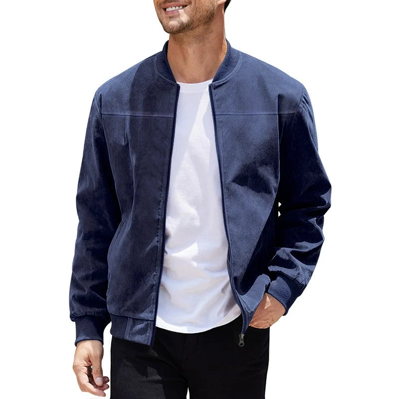 Helvano | Herren Wildlederoptik-Jacke