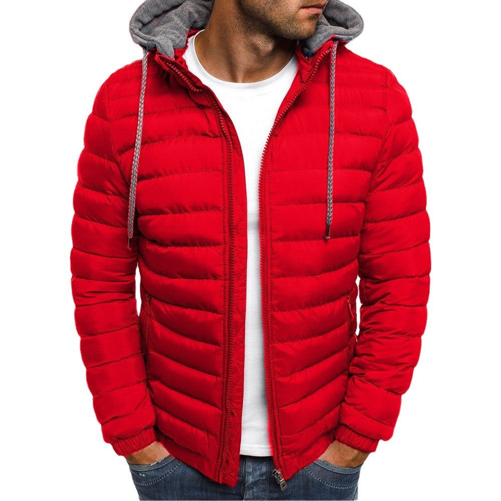 Helvano | Leichte Steppjacke mit Kapuze für Herren