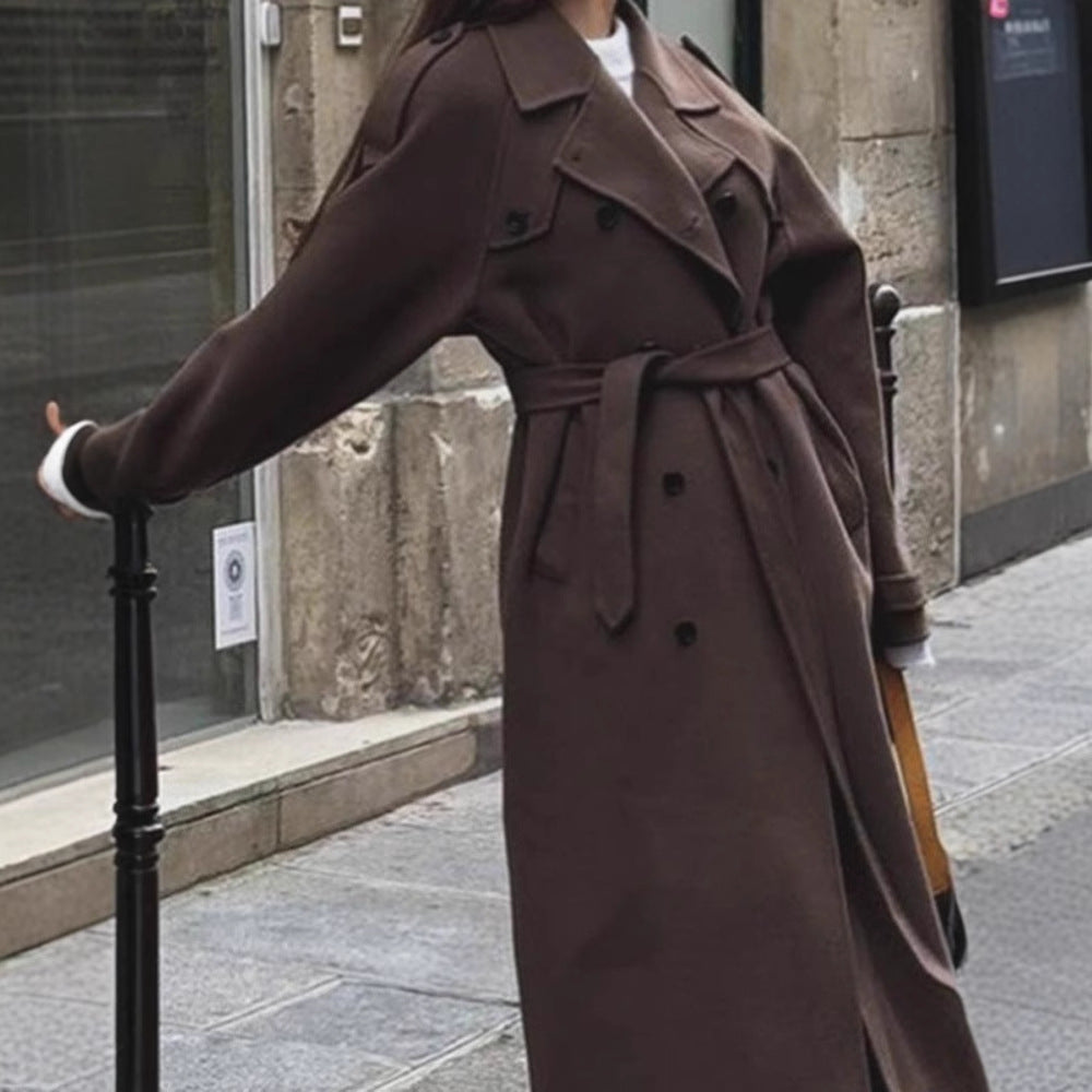 Helvano | Oversized Wollmantel für Damen