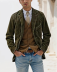 Helvano | Wildlederjacke für Herren in Wildlederoptik