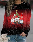 Helvano | Lockerer Damen-Pullover mit Print