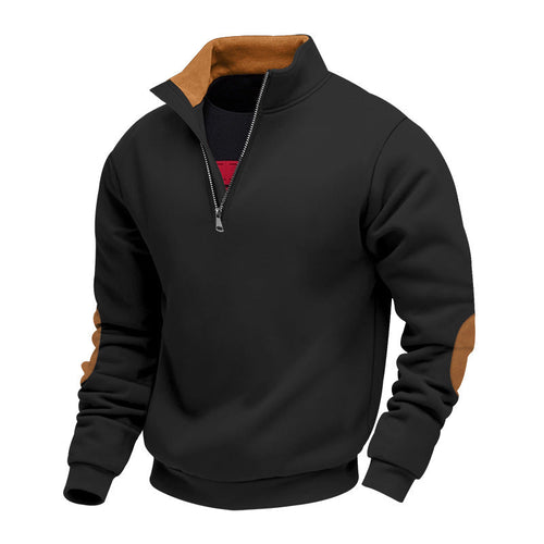 Helvano | Herren Sweatshirt mit Stehkragen