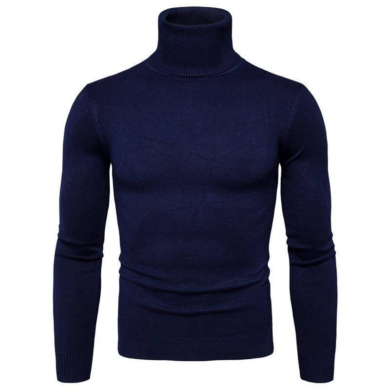 Helvano | Herren Rollkragenpullover aus Merinowolle