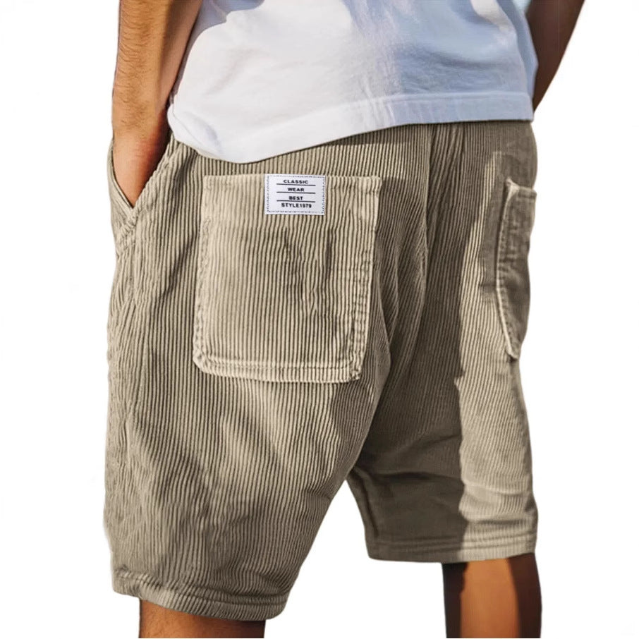 Helvano | Kurze Cordhose für Herren